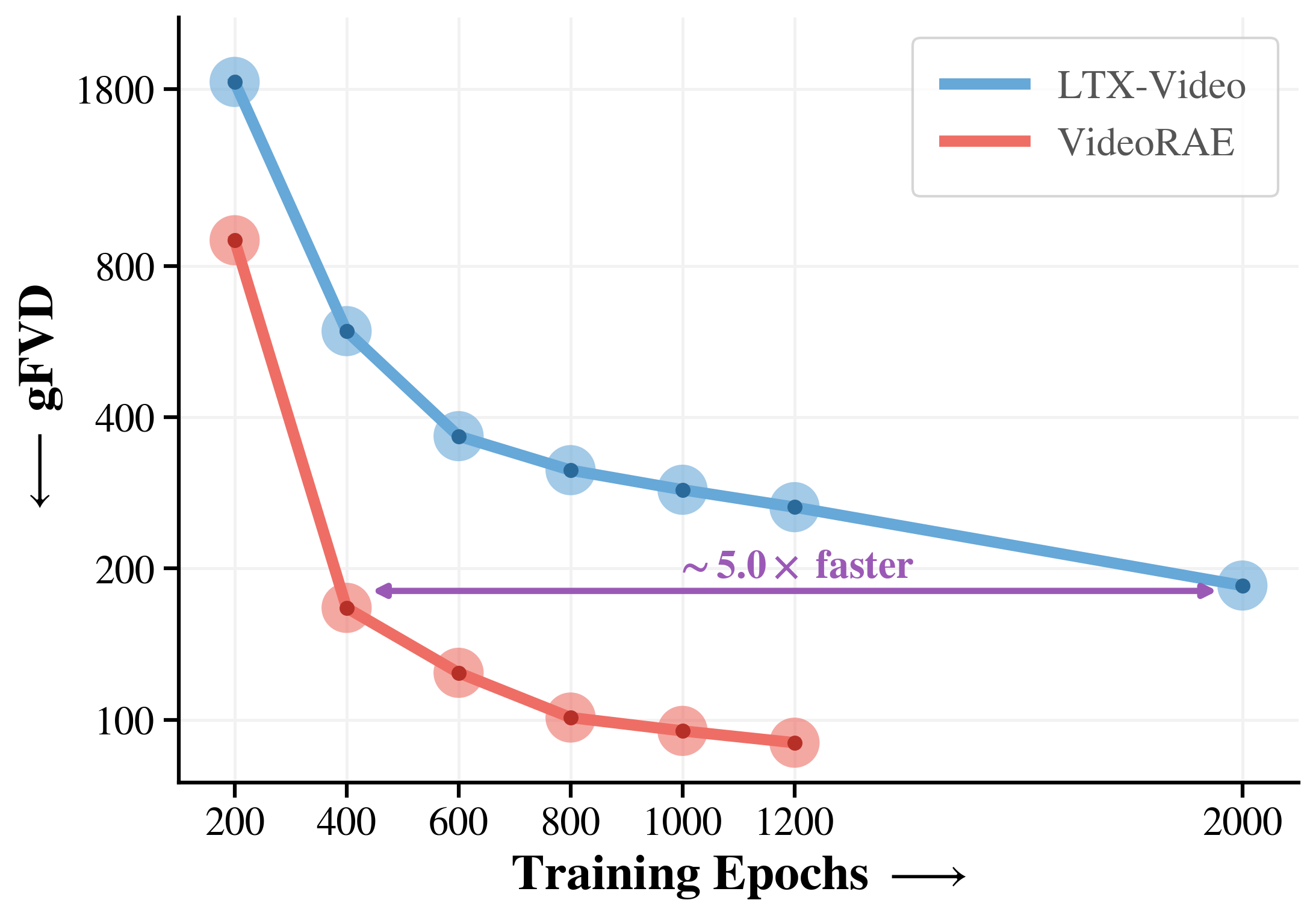 DiT training convergence comparison.